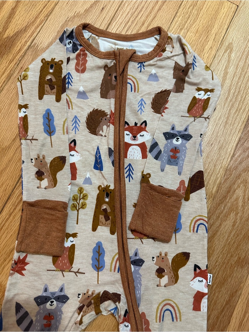 Little Sleepies woodland friends zippy